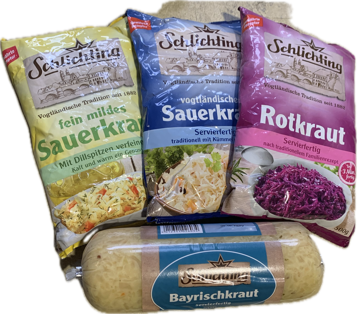 Schlichting servierfertiges Sauerkraut